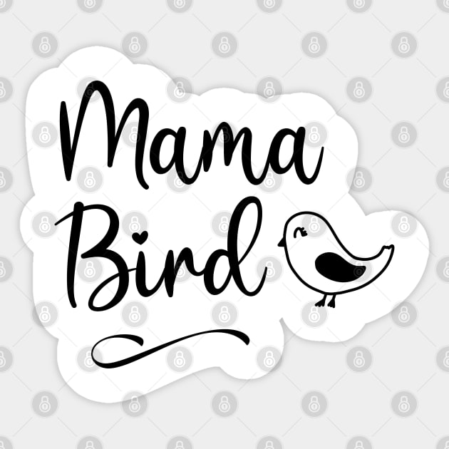 Mama Bird Sticker by Satic